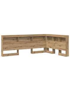 Testata contenitore Rovere artigianale 120 cm Legno multistrato 2