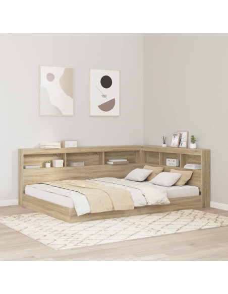 Testata contenitore Rovere Sonoma 160 cm Legno multistrato