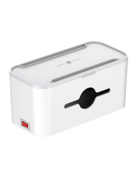MULTIPRESA BOX 5 SCHUKO+3 USB+CHARG