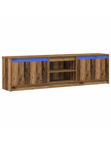 Unità TV 2 pcs Marrone 180 x 34 x 50 cm Legno multistrato
