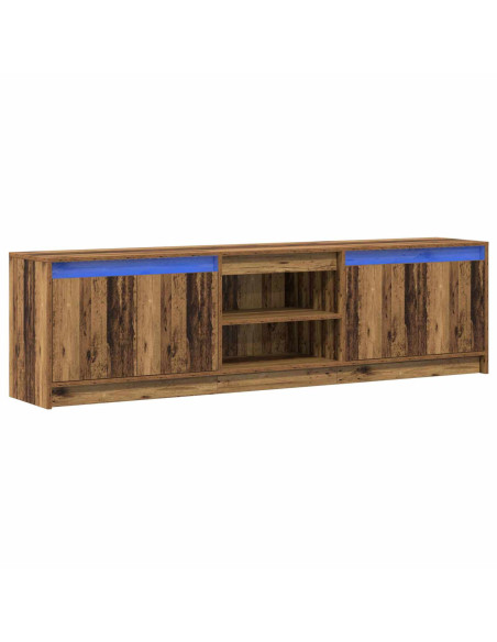 Unità TV 2 pcs Marrone 180 x 34 x 50 cm Legno multistrato