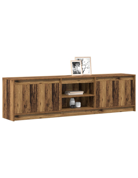 Unità TV 2 pcs Marrone 180 x 34 x 50 cm Legno multistrato