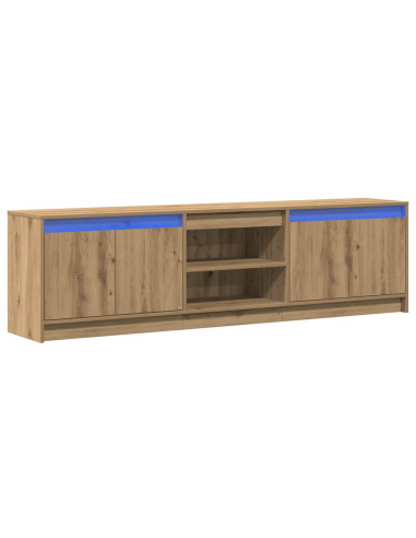 Unità TV 2 pcs Marrone 180 x 34 x 50 cm Legno multistrato