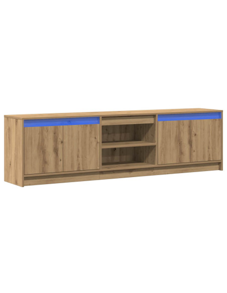 Unità TV 2 pcs Marrone 180 x 34 x 50 cm Legno multistrato