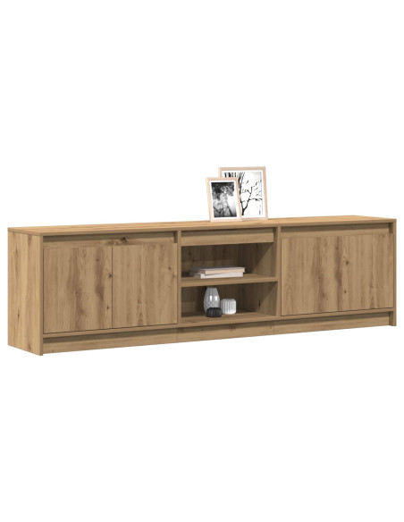 Unità TV 2 pcs Marrone 180 x 34 x 50 cm Legno multistrato
