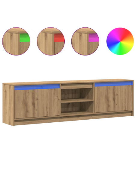 Unità TV 2 pcs Marrone 180 x 34 x 50 cm Legno multistrato