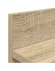Appendiabiti a muro Rovere Sonoma 40 x 10,5 x 18 cm 2