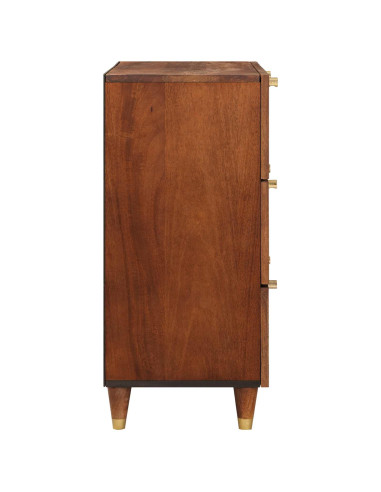 Set di Credenze 2 pcs Marrone 60 x 33,5 x 75 cm