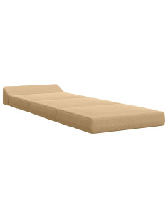 Divano Letto Pieghevole Grigio Verde Chiaro 200 x 70 x 10 cm 2