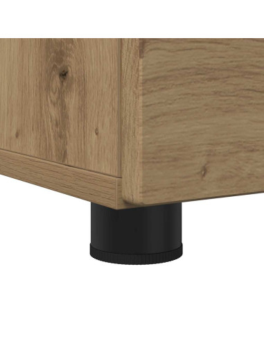 Mobile da Bagno con porta Rovere artigianale 76,5 x 35 x 64 cm