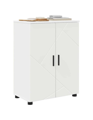 Mobile da Bagno con archiviazione Bianco 60 x 35 x 80 cm