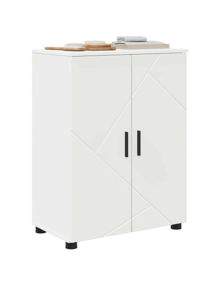 Mobile da Bagno con archiviazione Bianco 60 x 35 x 80 cm