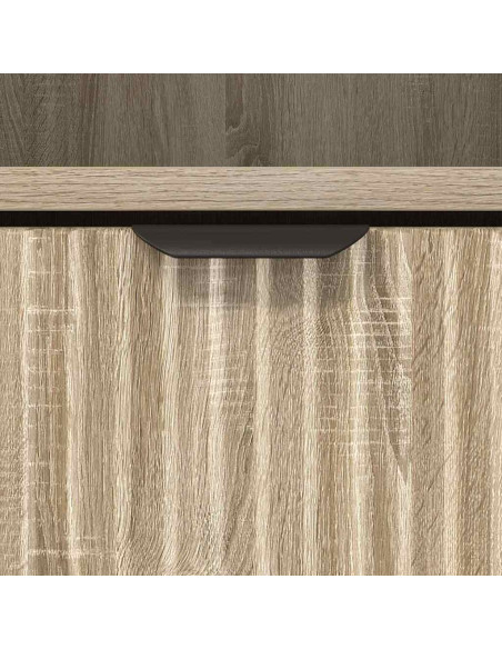 Mobile da Bagno con cassetto Rovere Sonoma 31,5 x 33 x 190 cm