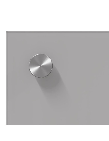 Schienale da cucina 2 pcs Grigio chiaro 120 x 50 cm