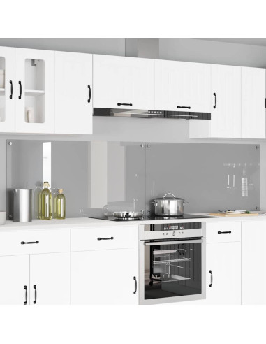 Schienale da cucina 2 pcs Grigio chiaro 120 x 60 cm