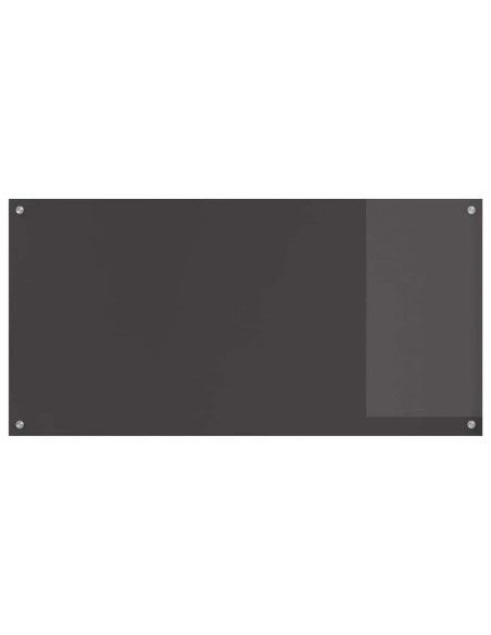 Schienale da cucina 2 pcs Grigio scuro 120 x 60 cm