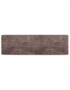 Runner Tappeto MARSA Grigio 150 x 50 cm Poliestere e PVC 2