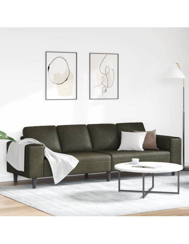 Divano per Soggiorno Verde militare 250 x 77 x 76 cm