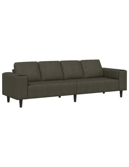Divano per Soggiorno Verde militare 250 x 77 x 76 cm