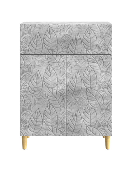 Credenza Grigio Cemento 66 x 34,5 x 90 cm Legno ingegnerizzato