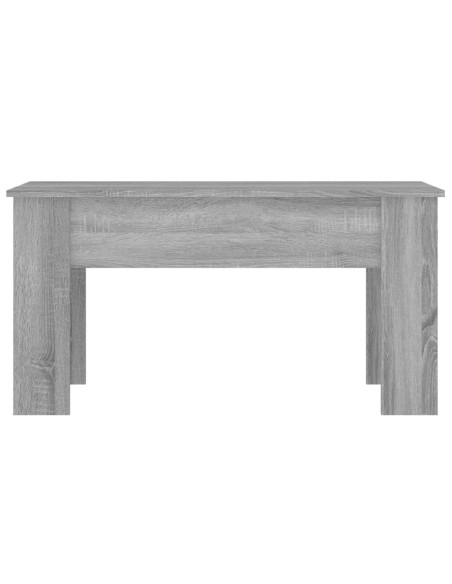 Tavolino da Salotto Grigio Sonoma 101x49x52cm Legno Multistrato