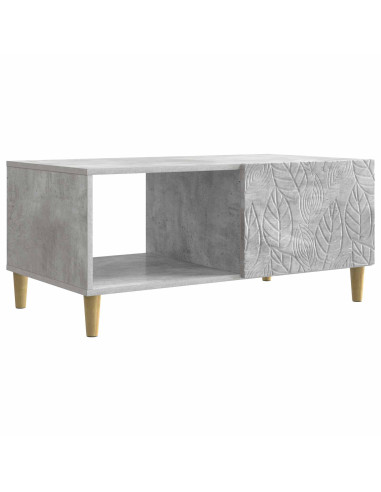 Tavolino da salotto Grigio Cemento 90 x 50 x 40 cm