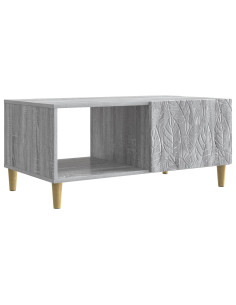 Tavolino da salotto Sonoma grigio 90 x 50 x 40 cm