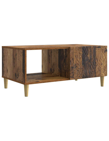Tavolino da salotto Legno antico 90 x 50 x 40 cm