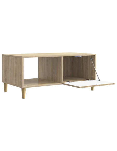 Tavolino da salotto Rovere Sonoma 90 x 50 x 40 cm