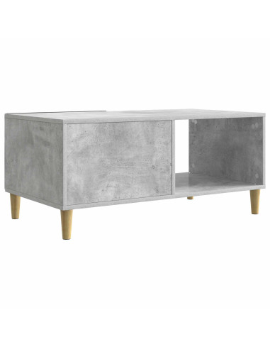 Tavolino da salotto Grigio Cemento 90 x 50 x 40 cm
