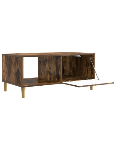 Tavolino da salotto Rovere Fumo 90 x 50 x 40 cm