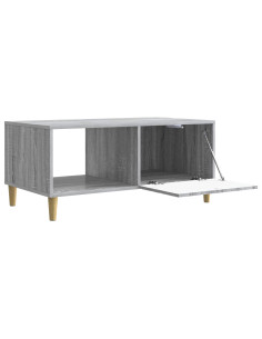 Tavolino da salotto Sonoma grigio 90 x 50 x 40 cm 2