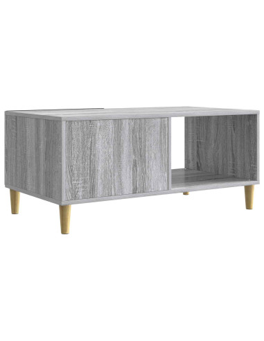 Tavolino da salotto Sonoma grigio 90 x 50 x 40 cm