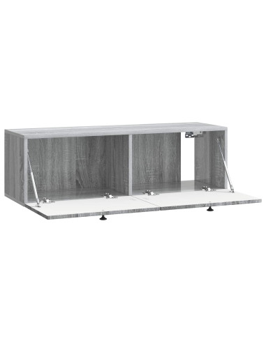 Mobile Porta TV da Muro Grigio Sonoma 98 x 31 x 30 cm