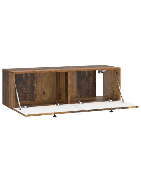 Mobile Porta TV da Muro Legno antico 98 x 31 x 30 cm