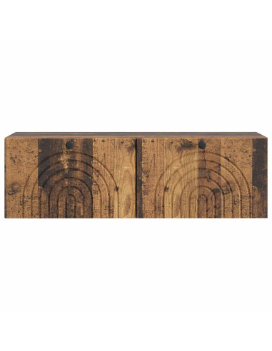 Mobile Porta TV da Muro Legno antico 98 x 31 x 30 cm