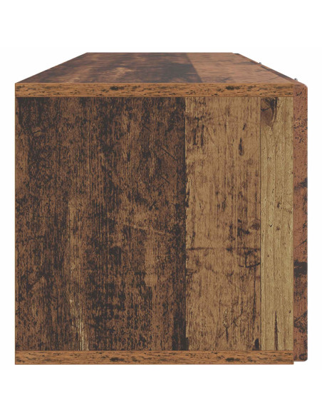 Mobile Porta TV da Muro Legno antico 98 x 31 x 30 cm