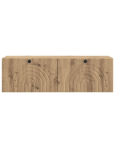 Mobile Porta TV da Muro Rovere Artigianale 98 x 31 x 30 cm