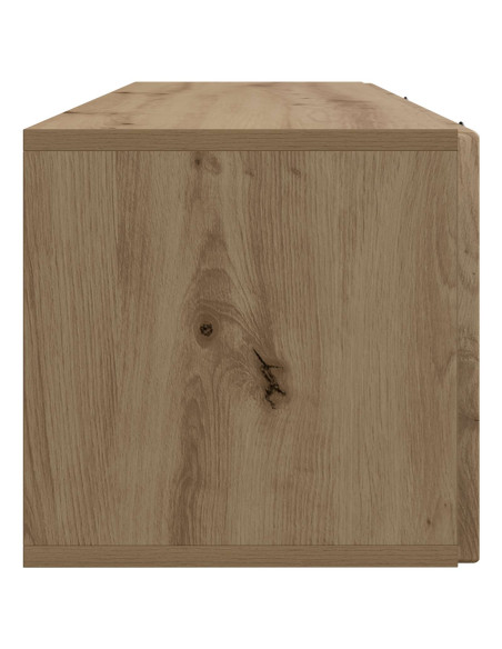 Mobile Porta TV da Muro Rovere Artigianale 98 x 31 x 30 cm