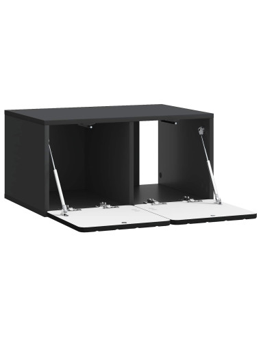 Mobile Porta TV da Muro Nero 59,5 x 41 x 30 cm