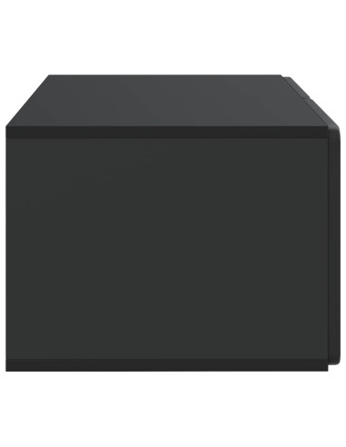 Mobile Porta TV da Muro Nero 59,5 x 41 x 30 cm