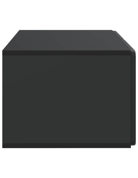 Mobile Porta TV da Muro Nero 59,5 x 41 x 30 cm