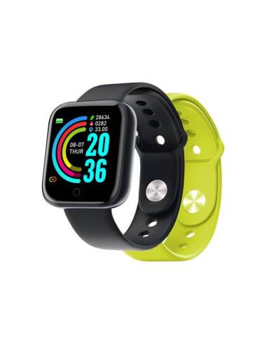 Nilox Smartwatch Trailband 1.44" + 2 Cinturini Intercambiabili