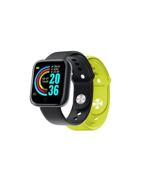 Nilox Smartwatch Trailband 1.44" + 2 Cinturini Intercambiabili