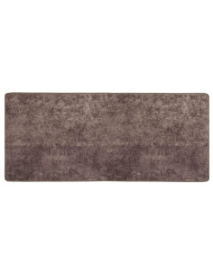 Runner Tappeto MARSA Grigio 100 x 50 cm Poliestere e PVC 2