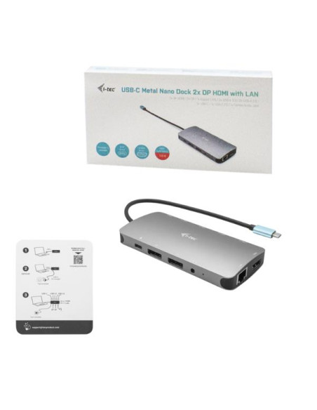 USB-C MTL NANO 3X DISPLAY + PW 100W