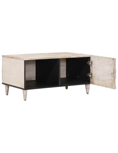 Tavolino da salotto Bianco 80 x 50 x 40 cm