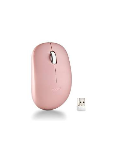 NGS Mouse Wireless Fog Pro 1000dpi 2tasti Pink