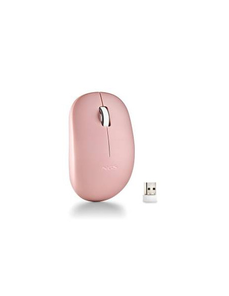 NGS Mouse Wireless Fog Pro 1000dpi 2tasti Pink