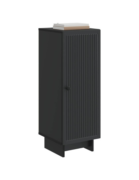 Armadietto Nero 33 x 34,5 x 90 cm Legno ingegnerizzato